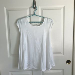 White flowy top!!